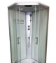 Душовий бокс VERONIS BN-1-90 90×90×215 см, п'ятикутний, прозоре скло, матовий профіль, низький піддон - изображение 2
