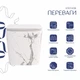 Унитаз подвесной Tern Ultra Quiet 490x365x325 мм керамика Marble с сиденьем Slim Duroplast - изображение 3