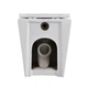 Унитаз напольный без бачка Mixxus Premium Bevel-0702-T3 555х365х410 мм Санитарная фарфоровая Белый - изображение 8