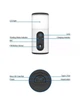 IP Камера-Світильник Anran Wi-Fi Zoom 3MP сонячна панель акумул 5000 mAh - зображення 4