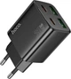 Зарядное устройство Hoco N56 Fundador PD 30 Вт 4 порта USB Type-C + USB-A Черный (6942007632492) - изображение 5