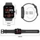 Смарт-годинник Blackview R50 LCD 1.85" Bluetooth 5.0 IP68 Чорний (R50) - зображення 2