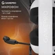 Навушник GamePro Mercury Pro 3-Mode Bluetooth Білий з мікрофоном (HSW120W) - зображення 6