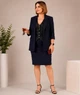 Жіночий костюм-трійка Fashion Bug (піджак + брюки + спідниця) XL - із жилетом у подарунок - зображення 2