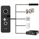 Комплект видеодомофона Neolight MEZZO Hybrid + SOLO IPW Graphite с уголком, PoE адаптер для вызовной панели - изображение 4