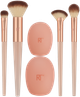 Набір пензликів для макіяжу Real Techniques Cherry On Top A Brighter Hue Base 6 шт (79625459920) - зображення 2