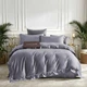 Комплект постельного белья Lovely Svi Полуторный Евро 150х210 см сатин люкс Grey (6900002103263) - изображение 2