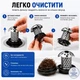 Фильтр-уловитель для слива раковины и ванны из нержавеющей стали 304, с 4 силиконовыми уплотнительными кольцами, для сливов 34–44 мм - изображение 4