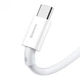 Кабель Baseus Superior Series Fast Charging Data Cable USB to Type-C 66W 2m White - изображение 4