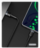 Кабель Baseus Cafule PD2.0 60W flash charging USB cableType-C-Type-C (20V 3A)2M Gray+Black - изображение 8