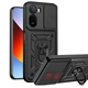 Чехол Fiji Camera Defence для Xiaomi Redmi A7 Pro бампер с защитой камеры и подставкой Black - зображення 1