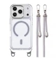 Чохол CaseFashion Crossbody Case MagSafe для iPhone 17 Pro Grey - зображення 1