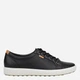 Женские кеды кожаные низкие ECCO Soft 7 W 43000301001 37 Черные (737431676275) - изображение 1