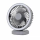 Портативный вентилятор с подсветкой Quantum FAN (2*18650/1200mAh, Type-C, 3WFAN, 4WSMD) - изображение 2