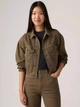 Джинсова куртка жіноча Levi's 564700207 XL Зелена (1160256172) - зображення 3