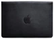 Кожаный чехол-конверт на магнитах для MacBook 13 дюйм, темно-синий, натуральная кожа Краст, ручная работа, 33,5×23,5 см 58652 - изображение 1