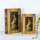 Скринька у формі книги набір з 2-х Дівчина Гранд Презент 33-KSH-PU1048 - изображение 2
