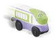 Паровозик на батарейках CHUGGINGTON Коко металевий 80х50 мм літі - зображення 1