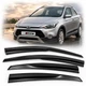 Дефлектори вікон вітровики Hyundai i20 (GB) 2014-2020 4D скотч SunPlex (SP-S-108) - изображение 1