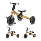 Триколісний велосипед 4TRIKE жовтий блакитний алюміній 88,5х50х43 см - зображення 7