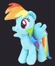 М'яка іграшка My Little Pony Поні Рейнбоу Деш 26 см - зображення 2