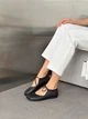 Балетки barefoot NikArt шкіряні чорні 11844 розмір 36 - изображение 6