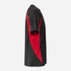 Футболка спортивная длинная мужская Velilla 105501_00/12 2XL Black/Red (8435011458434) - изображение 3