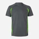 Футболка спортивная длинная мужская Velilla 105501_08/25 XL Grey/Lime Green (8434455551152) - изображение 1