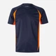 Футболка спортивная длинная мужская Velilla 105501_61/19 M Navy Blue/Hi-Vis Orange (8435011493909) - изображение 1