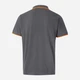 Поло длинное мужское Velilla 105505_08/19 M Grey/Hi-Vis Orange (8435011468853) - изображение 2