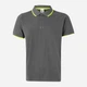 Поло длинное мужское Velilla 105505_08/20 XS Grey/Hi-Vis Yellow (8435011468907) - изображение 1