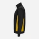 Толстовка на флисе, на молнии мужская Velilla 105704_00/17 M Black/Yellow (8445659091627) - изображение 3
