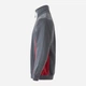 Толстовка на флисе, на молнии мужская Velilla 105704_08/12 XS Grey/Red (8434455520486) - изображение 3