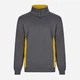 Толстовка на флисе, на молнии мужская Velilla 105704_08/17 M Grey/Yellow (8445659091696) - изображение 1