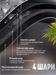 Набор ковриков для ванной DECOR Venge Серый, диатомитовый, 3 шт. антискользящий, влаговпитывающий 80x50, 60x40, 50x50 см (7802904) - изображение 4