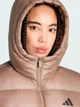 Куртка зимняя короткая женская Adidas W Ess Sd P Hd J KS7688 L Khaki Six (4068804782450) - изображение 4