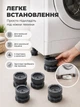 Підставки для пральної машинки ніжки антивібраційні ELECTRICLIGHT Grey - зображення 5