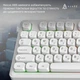 Клавіатура Ajazz AF98 Black USB-C White (AF98-W) ( 29172 ) - зображення 19