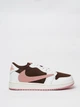 Жіночі кросівки Nike Air Jordan 1 Low x Travis Scott White Brown Pink 36 - изображение 1