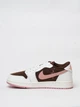 Жіночі кросівки Nike Air Jordan 1 Low x Travis Scott White Brown Pink 36 - изображение 3