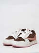 Жіночі кросівки Nike Air Jordan 1 Low x Travis Scott White Brown Pink 36 - изображение 4