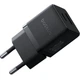 Мережевий зарядний пристрій Baseus Palm Fast Charger C+U 30W EU Cluster Black - изображение 1