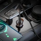 Автомобільний зарядний пристрій HOCO NZ16 Rigorous single port PD30W car charger set(C to C) Metal Grey - зображення 8