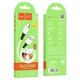 Кабель HOCO X82 USB to Type-C 3A, 1m, silicone, silicone connectors, White - зображення 2