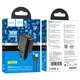 Мережевий зарядний пристрій з кабелем HOCO CS21A Rich single port QC3.0 charger set(Micro)(EU) Black - изображение 2