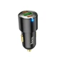 Автомобільний зарядний пристрій HOCO NZ6 PD45W 3-port(2C1A) car charger Black - зображення 3