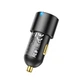 Автомобільний зарядний пристрій HOCO NZ6 PD45W 3-port(2C1A) car charger Black - зображення 7