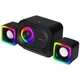 Комп'ютерна колонка XTRIKE ME SK-502 Wired Speaker RGB 11W Black - зображення 1