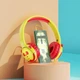 Дротові навушники HOCO W31 Children headphones Panda Yellow - изображение 4