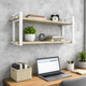 Полка Айсберг 120 белый/белый MSMLOFT - изображение 3